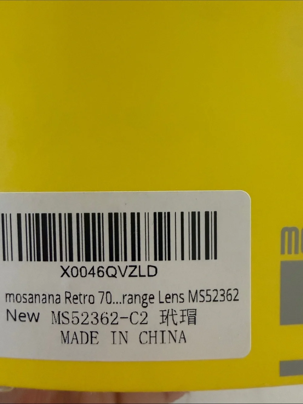 Mosanana Retro 70 glasses